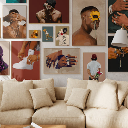Male Art Bundle - Digital Print