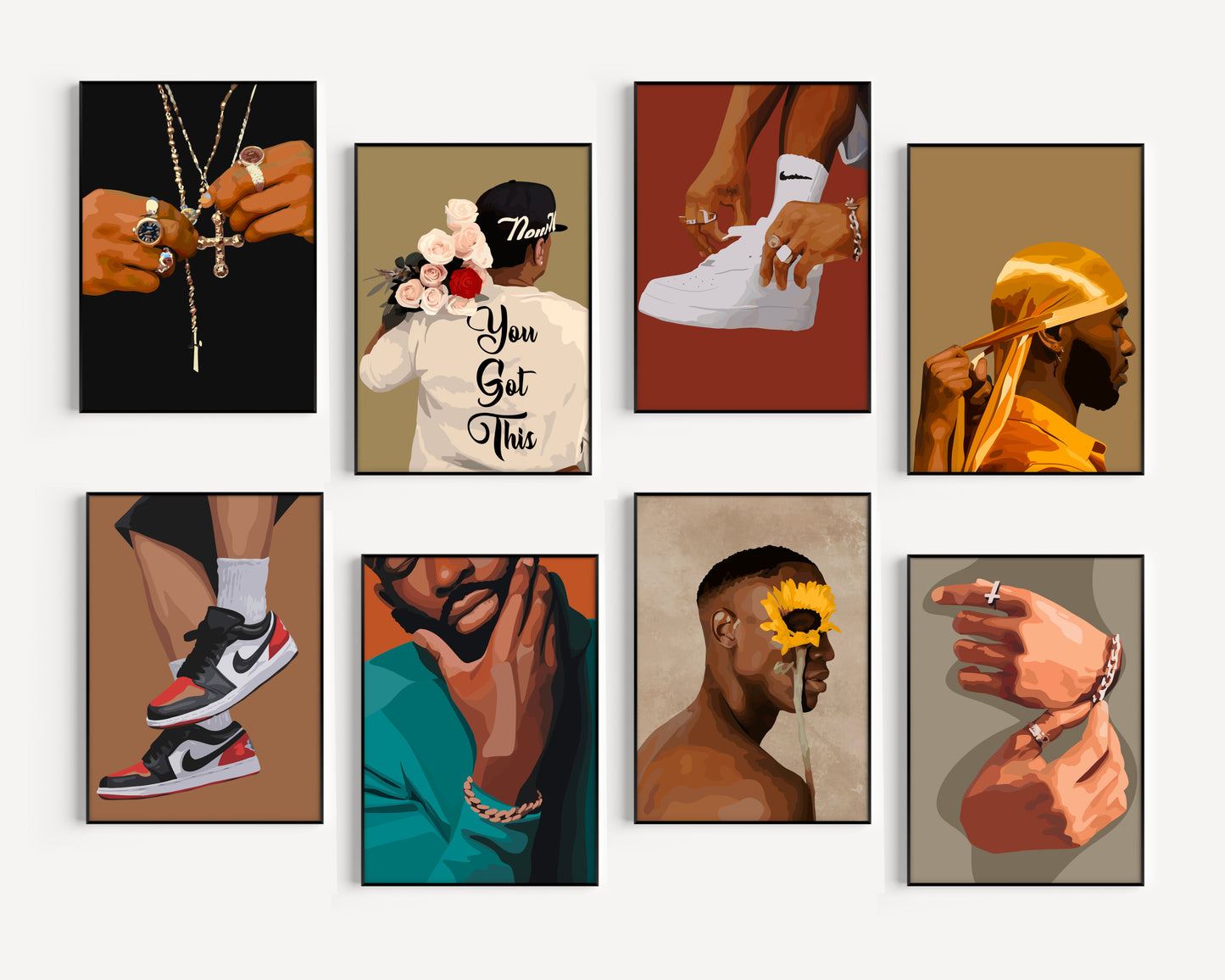 Male Art Bundle - Digital Print