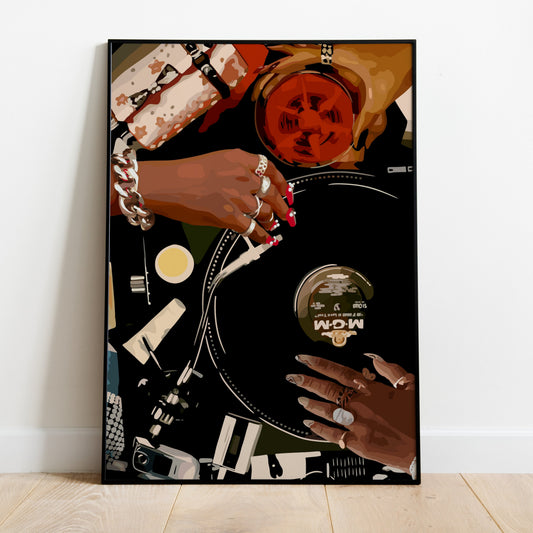 "Vinyl" Digital Print