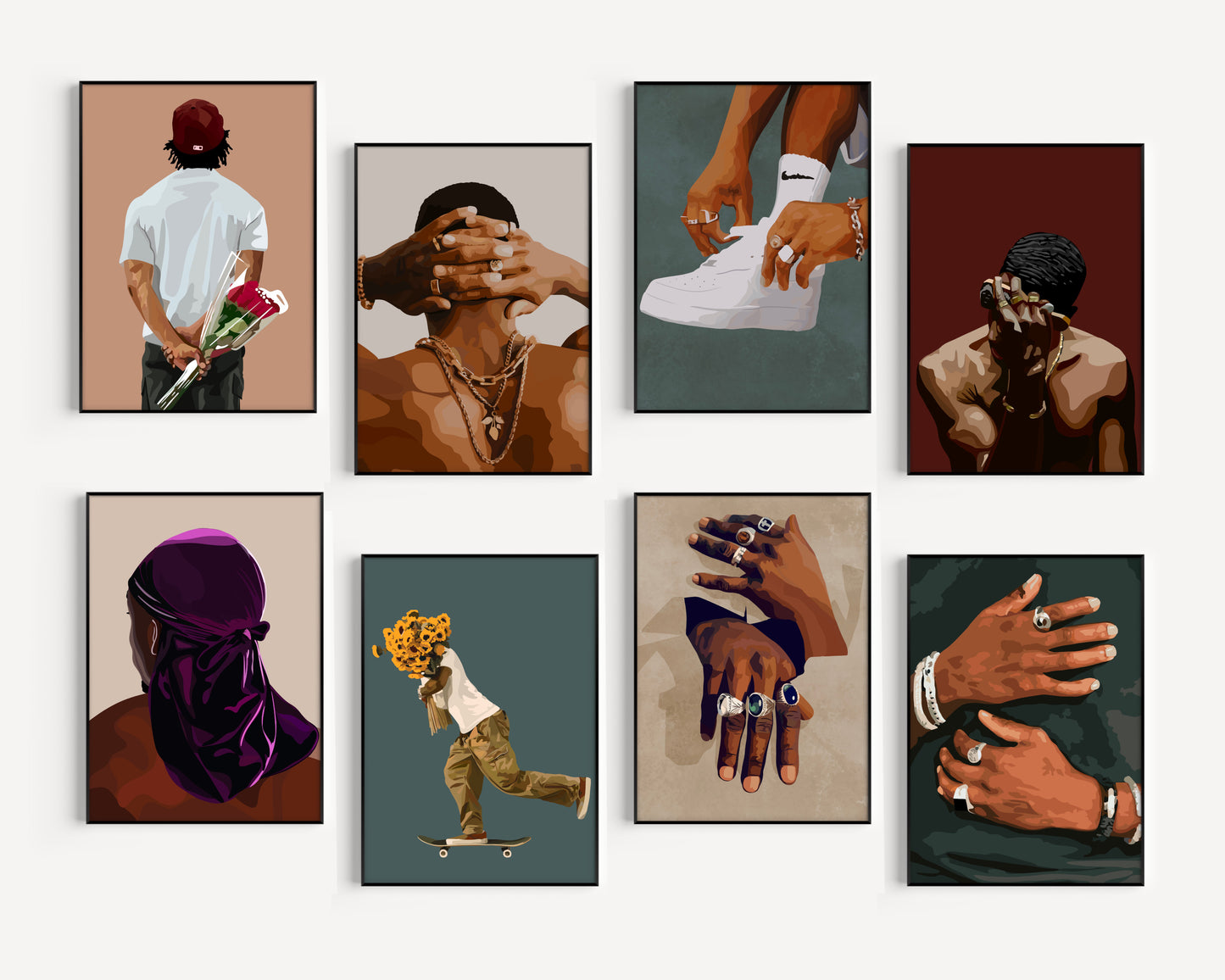 Male Art Bundle - Digital Print