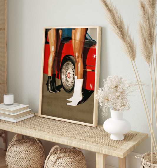 "Girlfriends" Digital Print