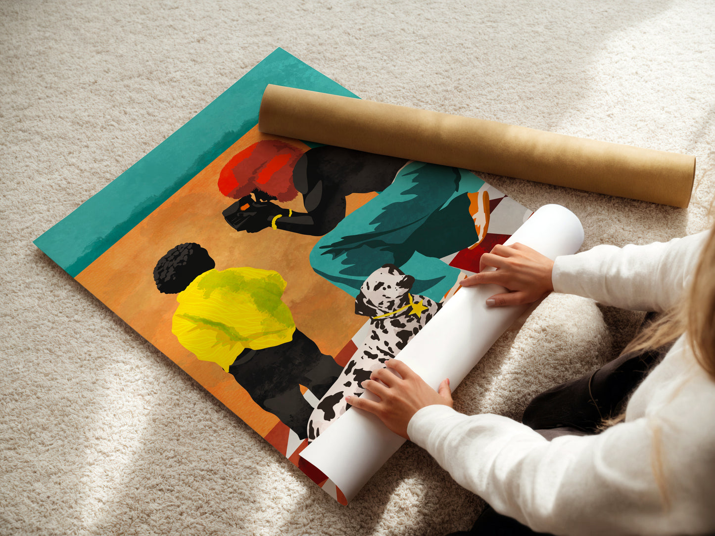 "BABY BROTHER" Print