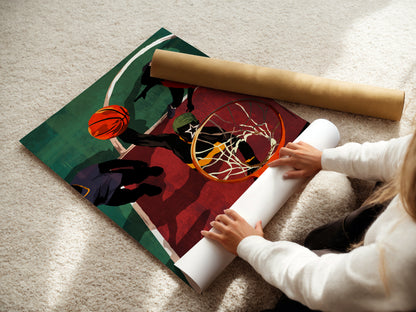 "HOOPIN' ON THE 29th" Print